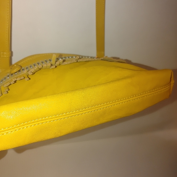 Vieta Fringed Rhinestone Crossbody Bag - Picture 8 of 11